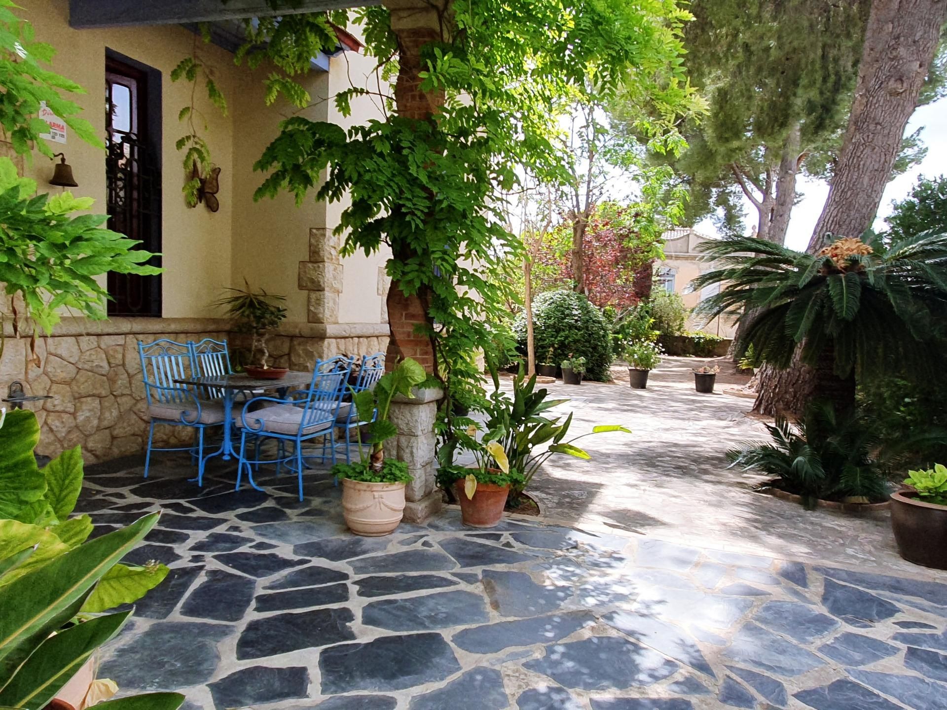 Terrace of House or chalet for sale in Buñol  with Air Conditioner, Private garden and Terrace