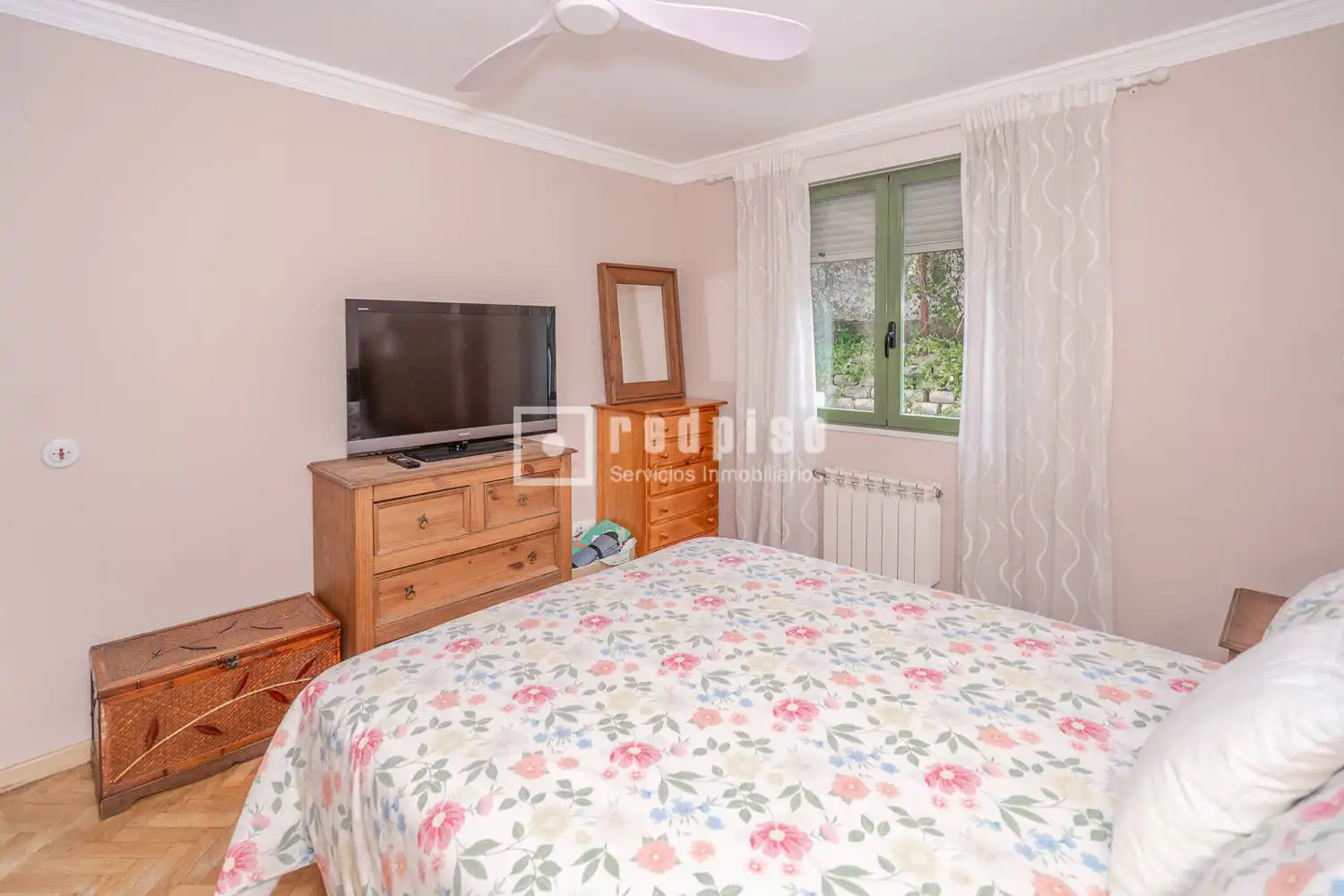 Schlafzimmer von Wohnung zum Verkauf in Arroyomolinos (Madrid) mit Heizung, Parkett und Abstellraum