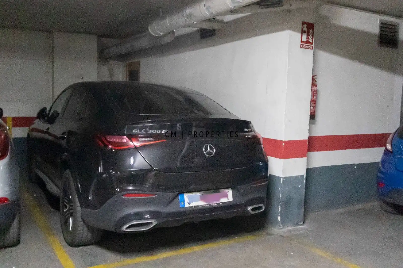 Parking of Flat for rent in Valencia  with Air Conditioner, Heating and Storage room