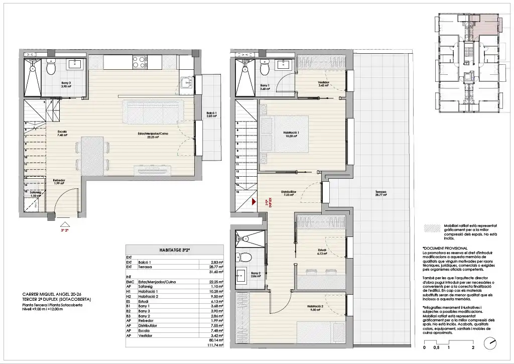 Piso con ascensor en venta en Carrer de Miquel Àngel 14, imagen 23