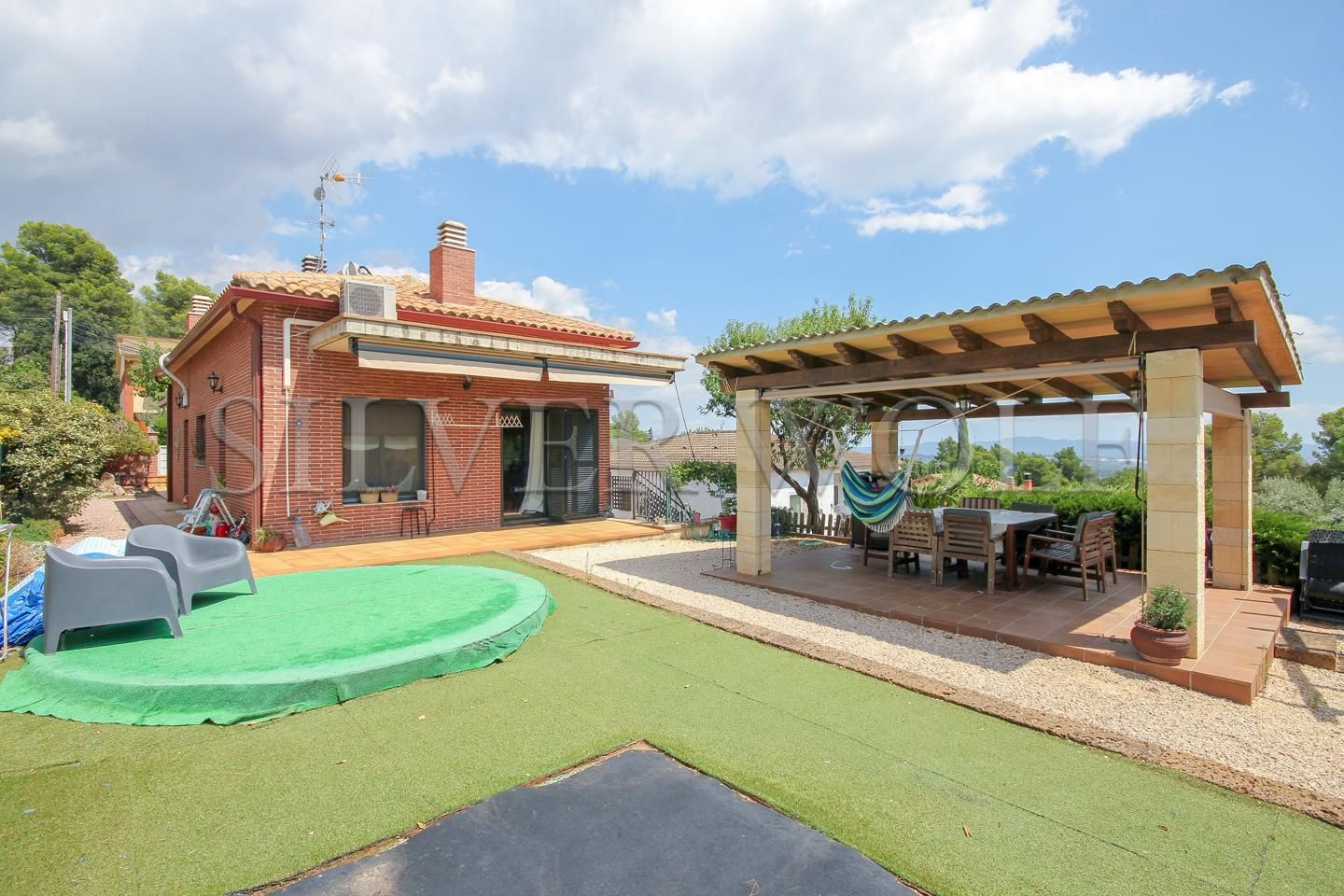 Terrace of House or chalet for sale in Santa Eulàlia de Ronçana  with Air Conditioner, Heating and Private garden