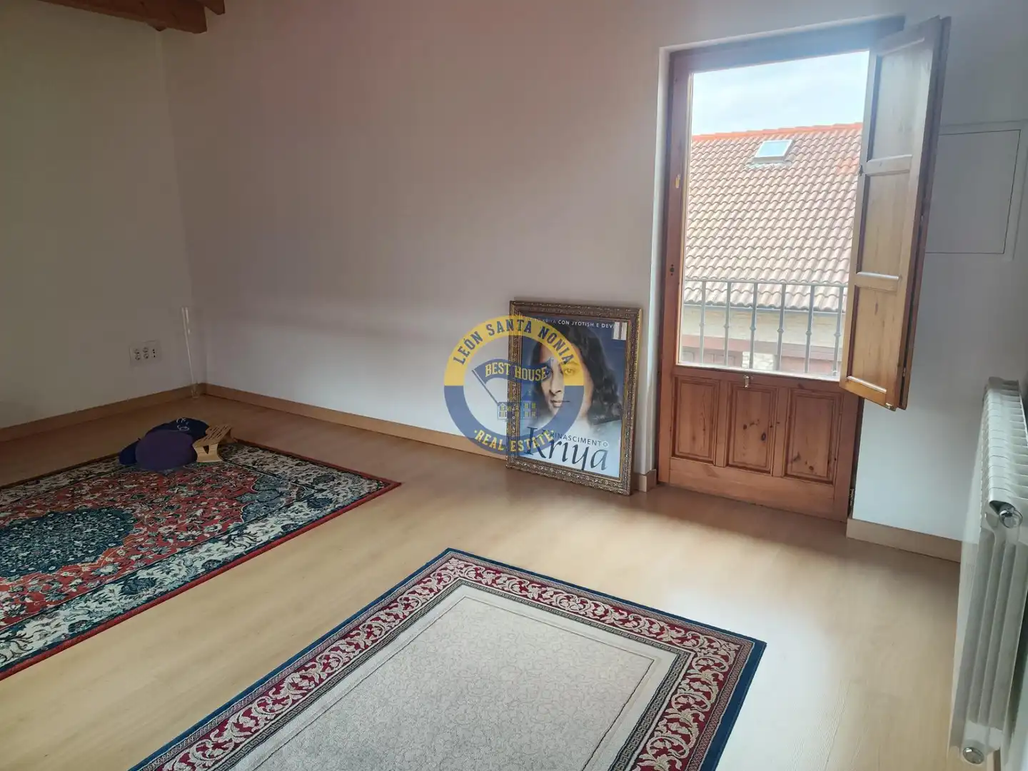 Living room of Houses for sale in Villaquilambre  with Heating, Private garden and Terrace