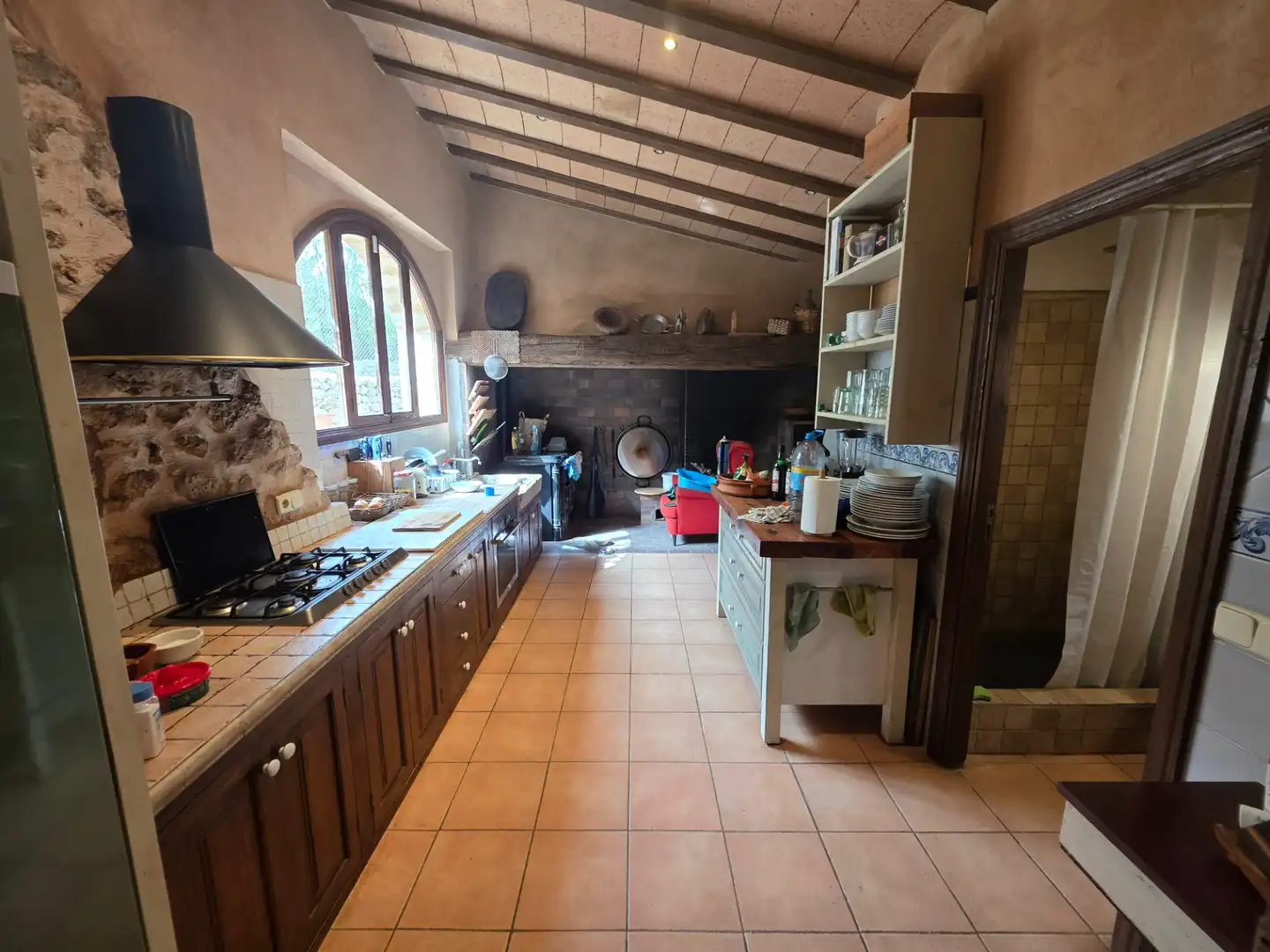 Kitchen of Country homes for rent in Alaior  with Private garden, Terrace and Swimming Pool