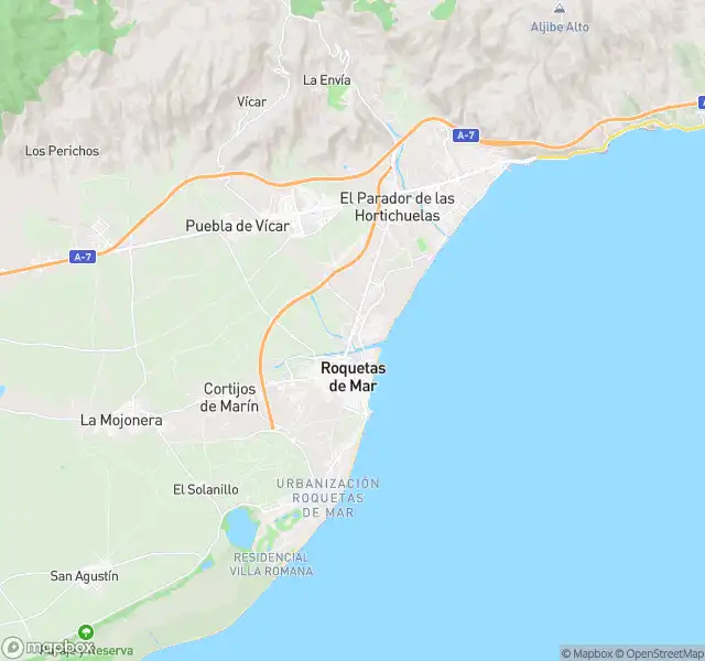 Vista exterior de Piso en venta en Roquetas de Mar