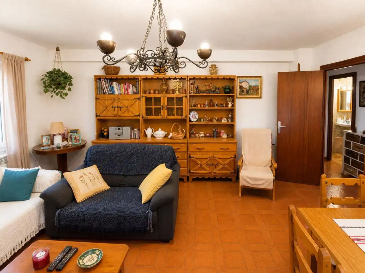 Sala de estar de Casa o chalet en venta en Berzosa del Lozoya con Calefacción, Jardín privado y Terraza