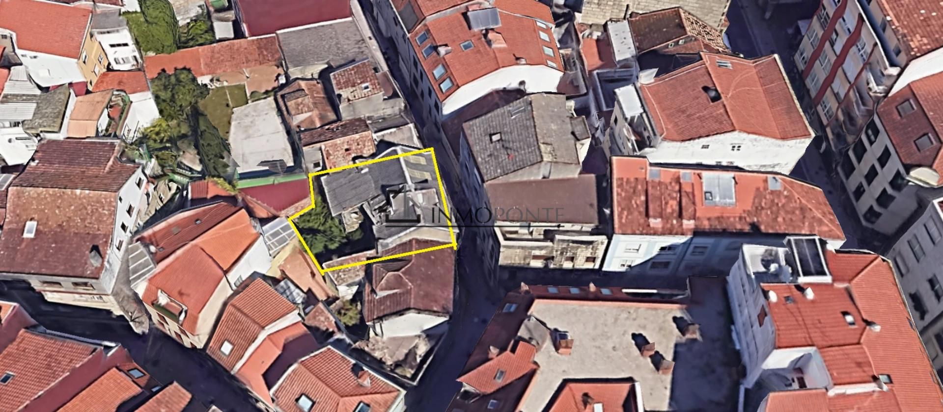 Exterior view of Single-family semi-detached for sale in Marín