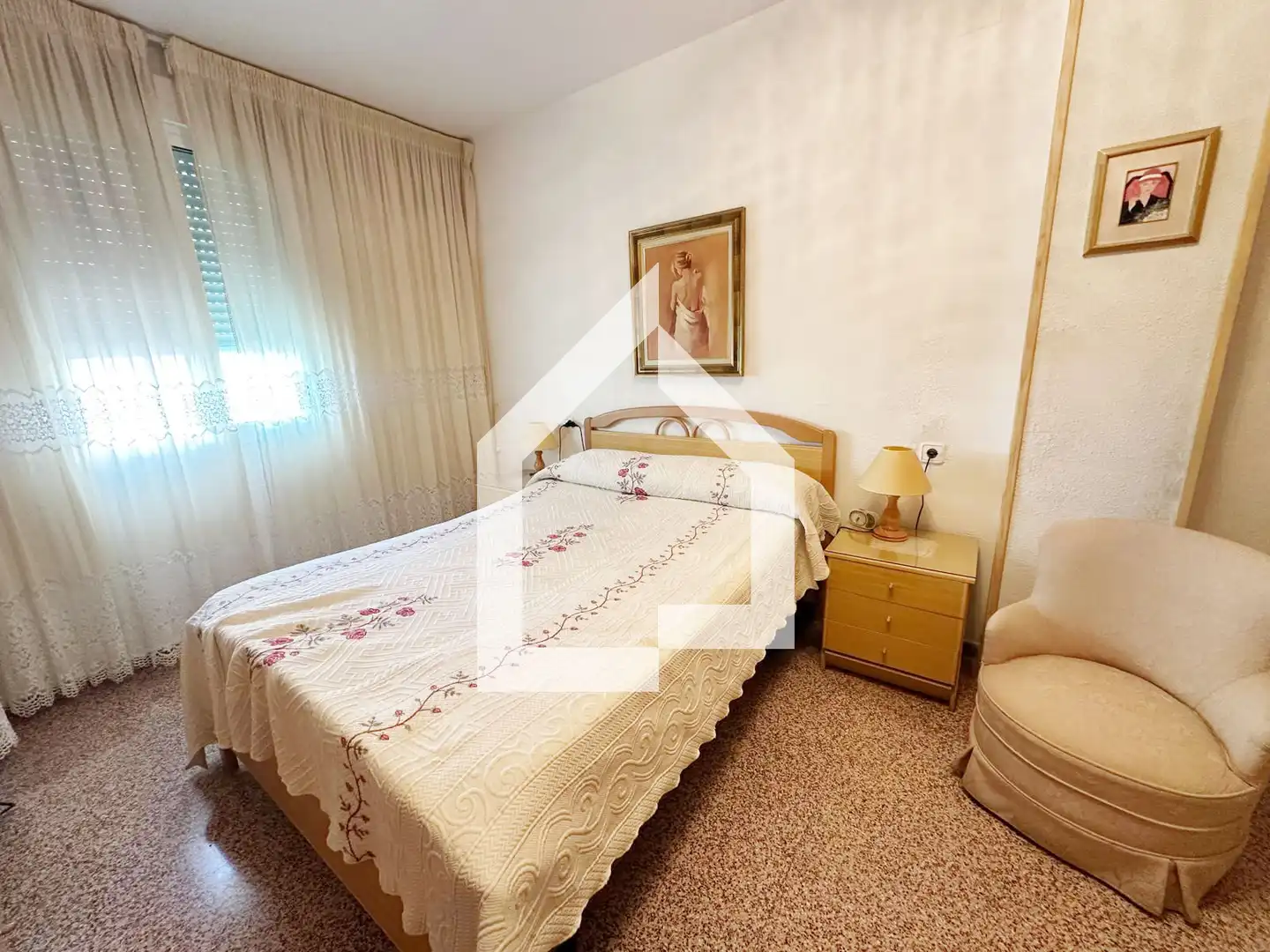 Dormitori de Casa o xalet de lloguer en San Vicente del Raspeig / Sant Vicent del Raspeig amb Terrassa, Moblat i Forn