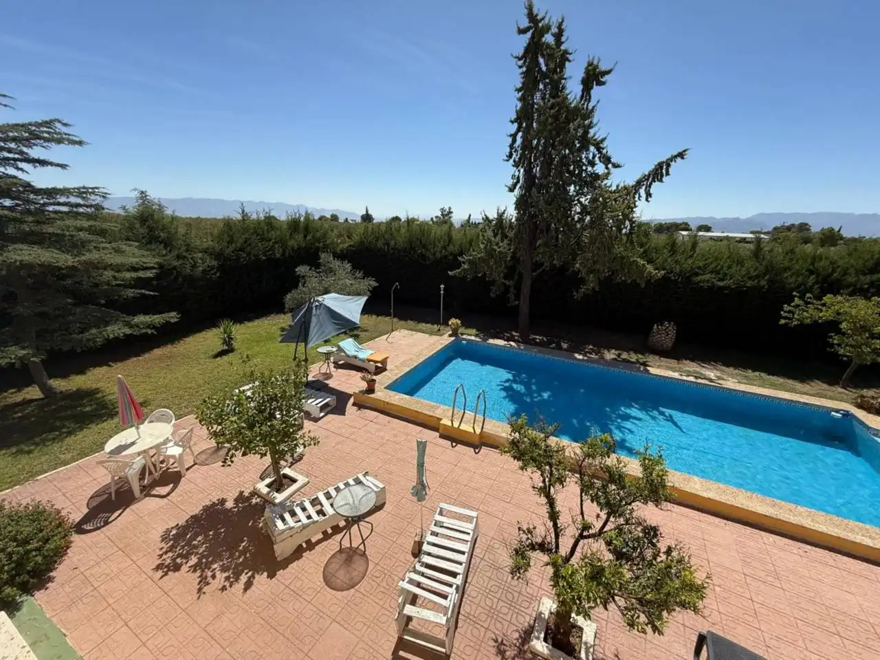 Piscina de Finca rústica en venta en Úbeda con Jardín privado y Piscina