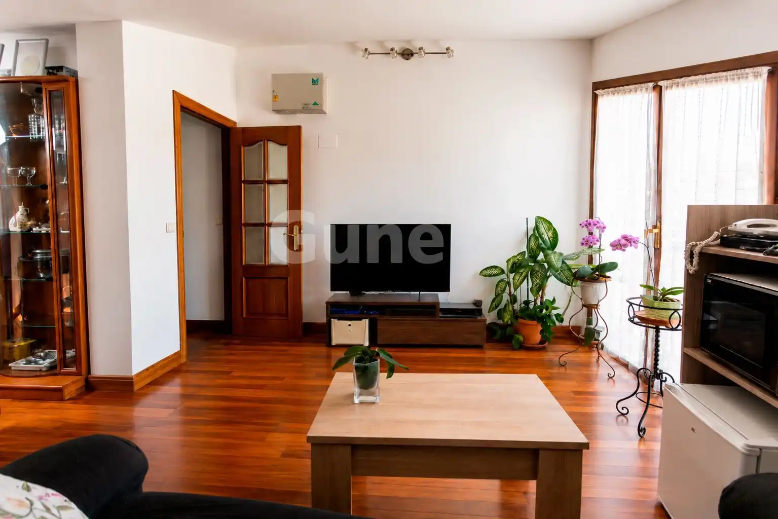 Sala de estar de Casa adosada en venta en Orendain con Calefacción, Terraza y Trastero