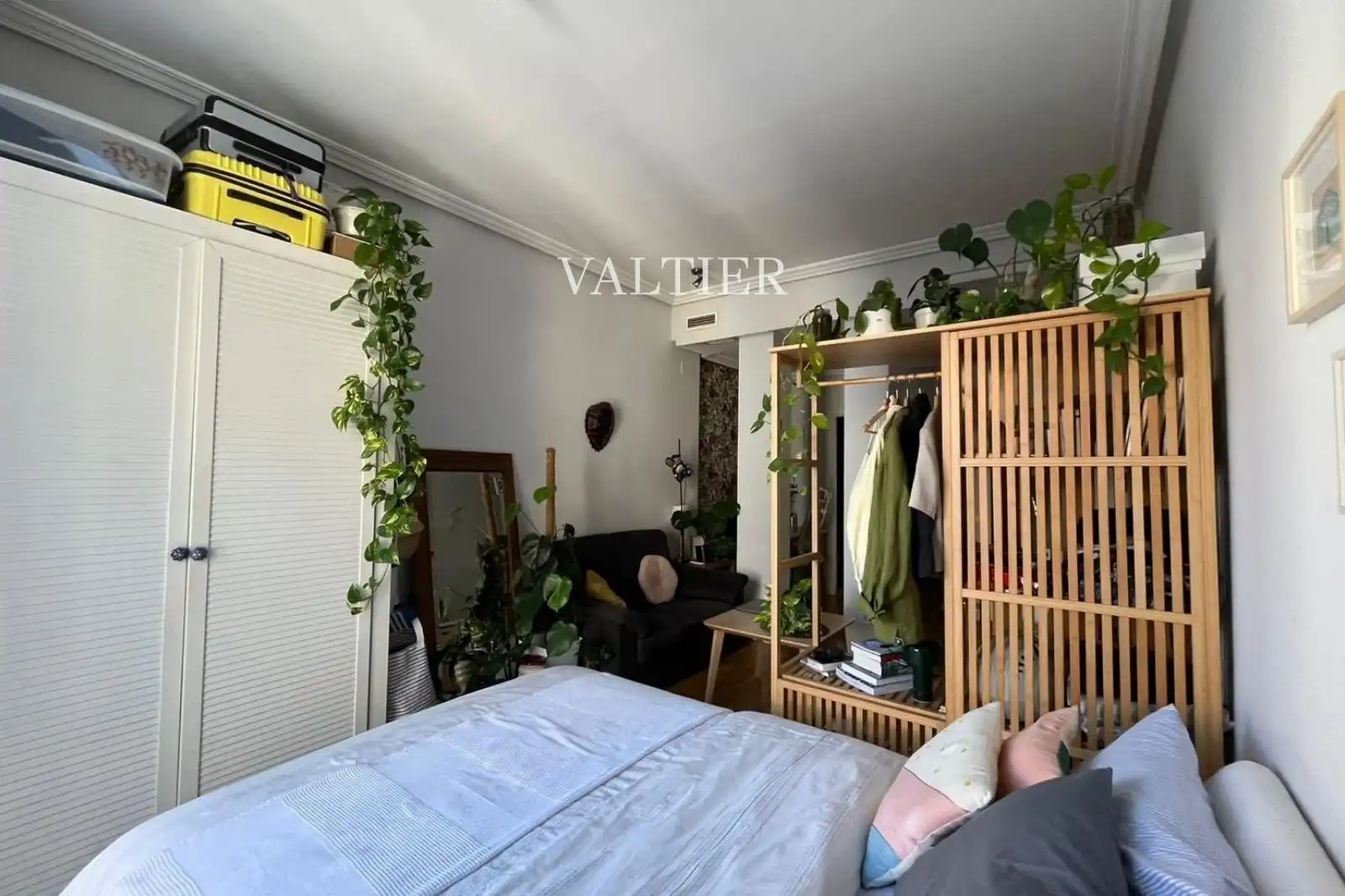 Bedroom of Attic for rent in Madrid  with Air Conditioner, Terrace and Furnished