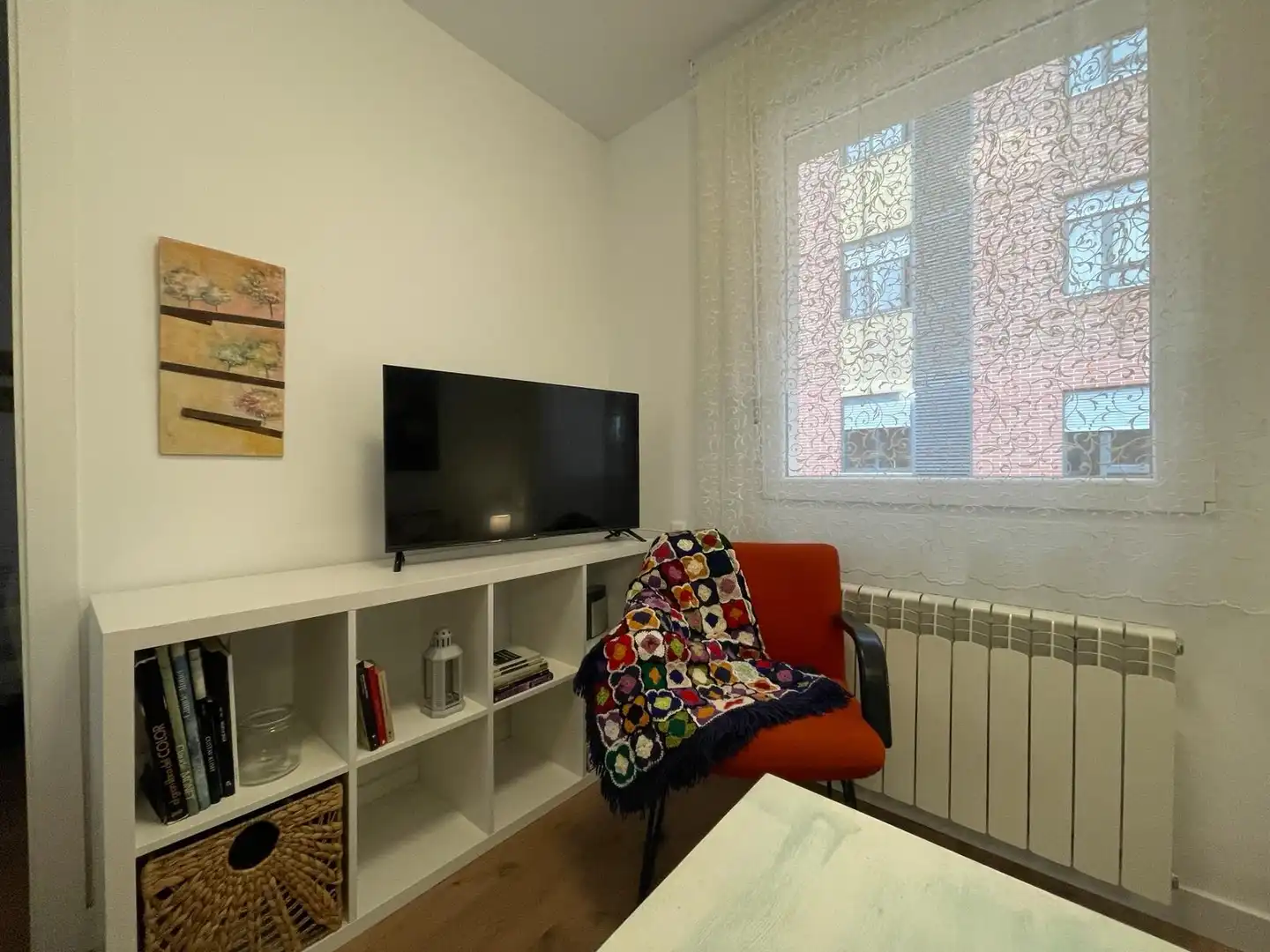 Sala de estar de Piso de alquiler en Ponferrada con Calefacción y Amueblado