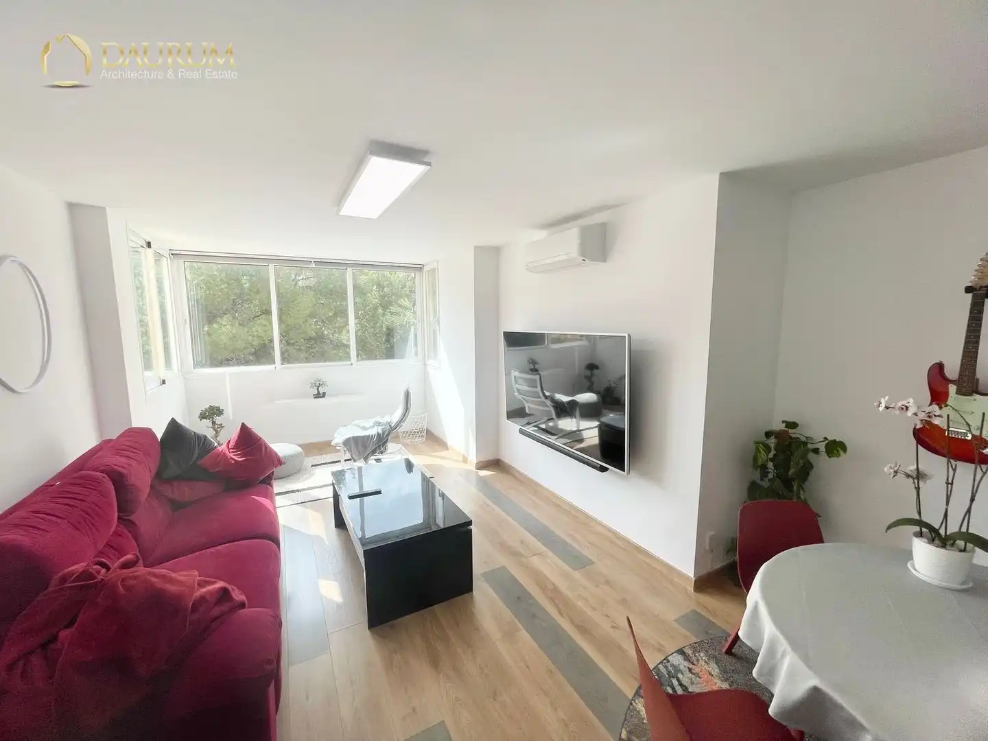 Sala d'estar de Pis en venda en Málaga amb Aire condicionat, Calefacció i Moblat