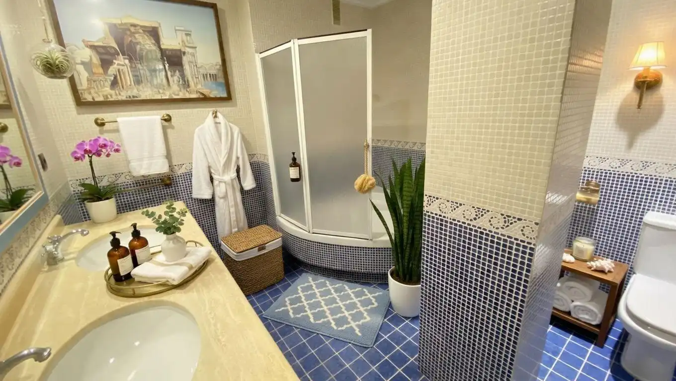 Bathroom of Attic for sale in Silla  with Air Conditioner, Heating and Parquet flooring