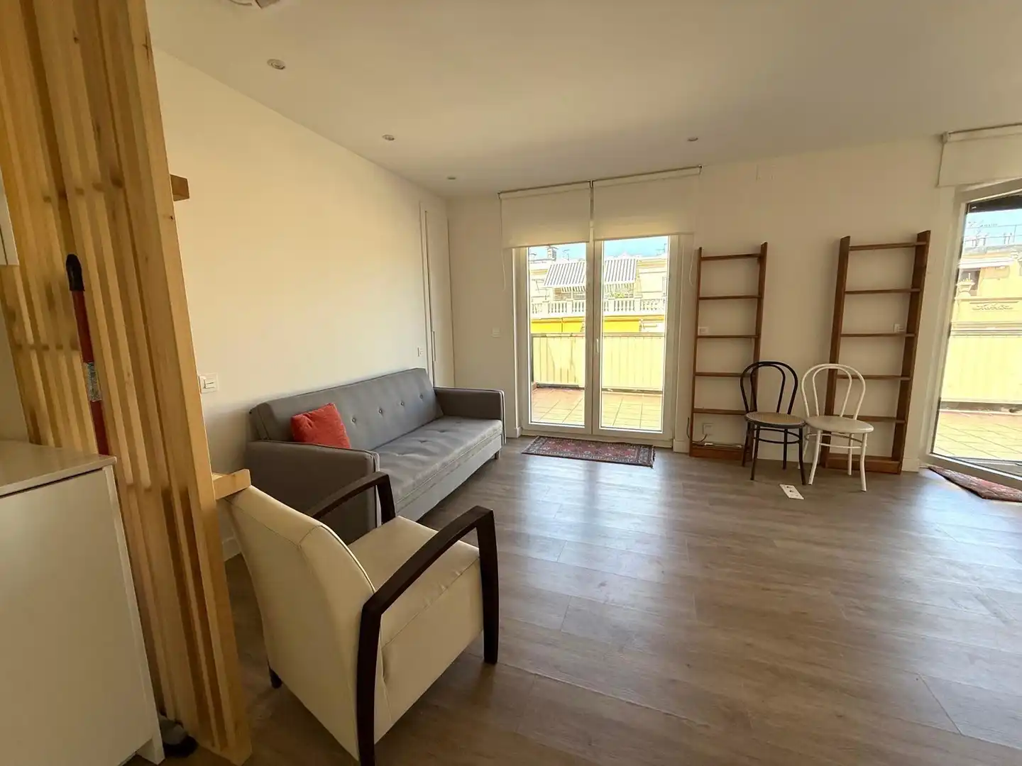 Sala d'estar de Àtic en venda en Donostia - San Sebastián  amb Calefacció i Terrassa