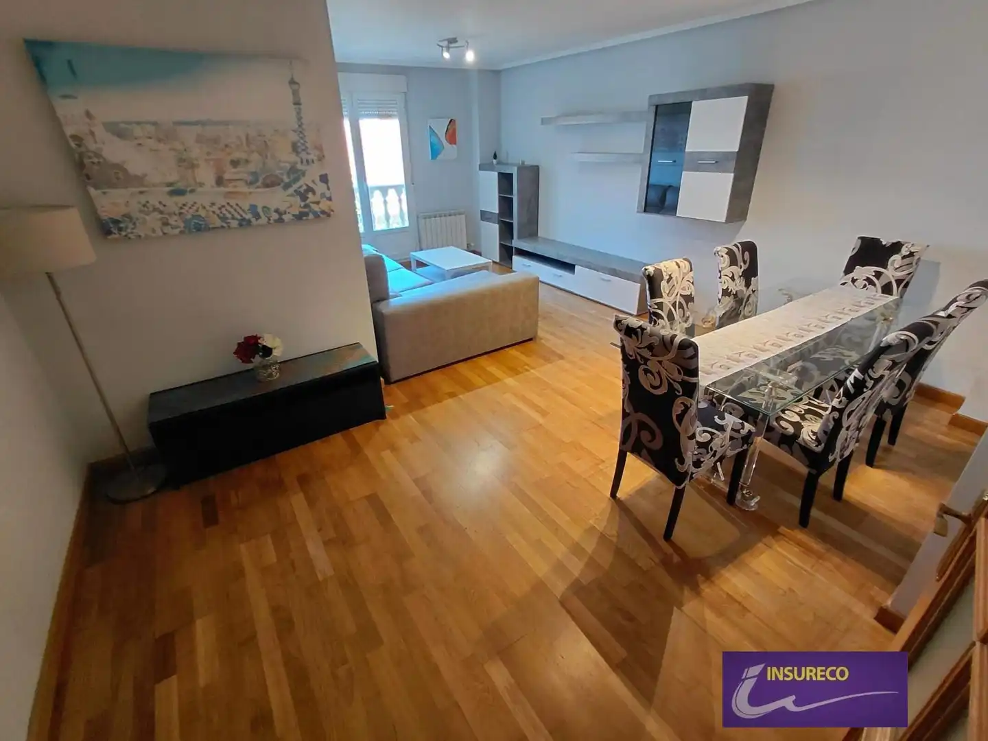 Wohnzimmer von Wohnung zur Miete in León Capital  mit Heizung, Terrasse und Abstellraum