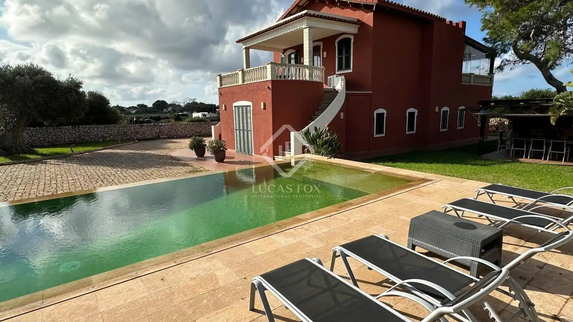 Vista exterior de Casa o chalet de alquiler en Ciutadella de Menorca con Aire acondicionado, Jardín privado y Terraza