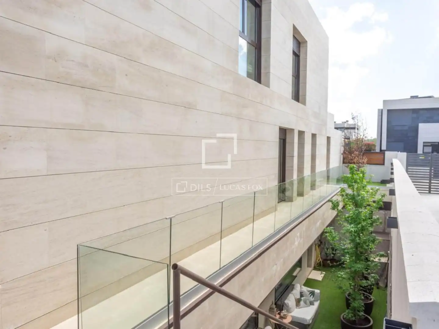 Terrasse von Country house zur Miete in Majadahonda mit Klimaanlage, Heizung und Privatgarten