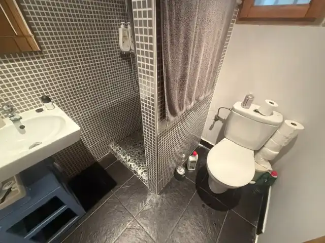 Bathroom of Apartments for sale in Peñíscola / Peníscola  with Air Conditioner, Heating and Private garden