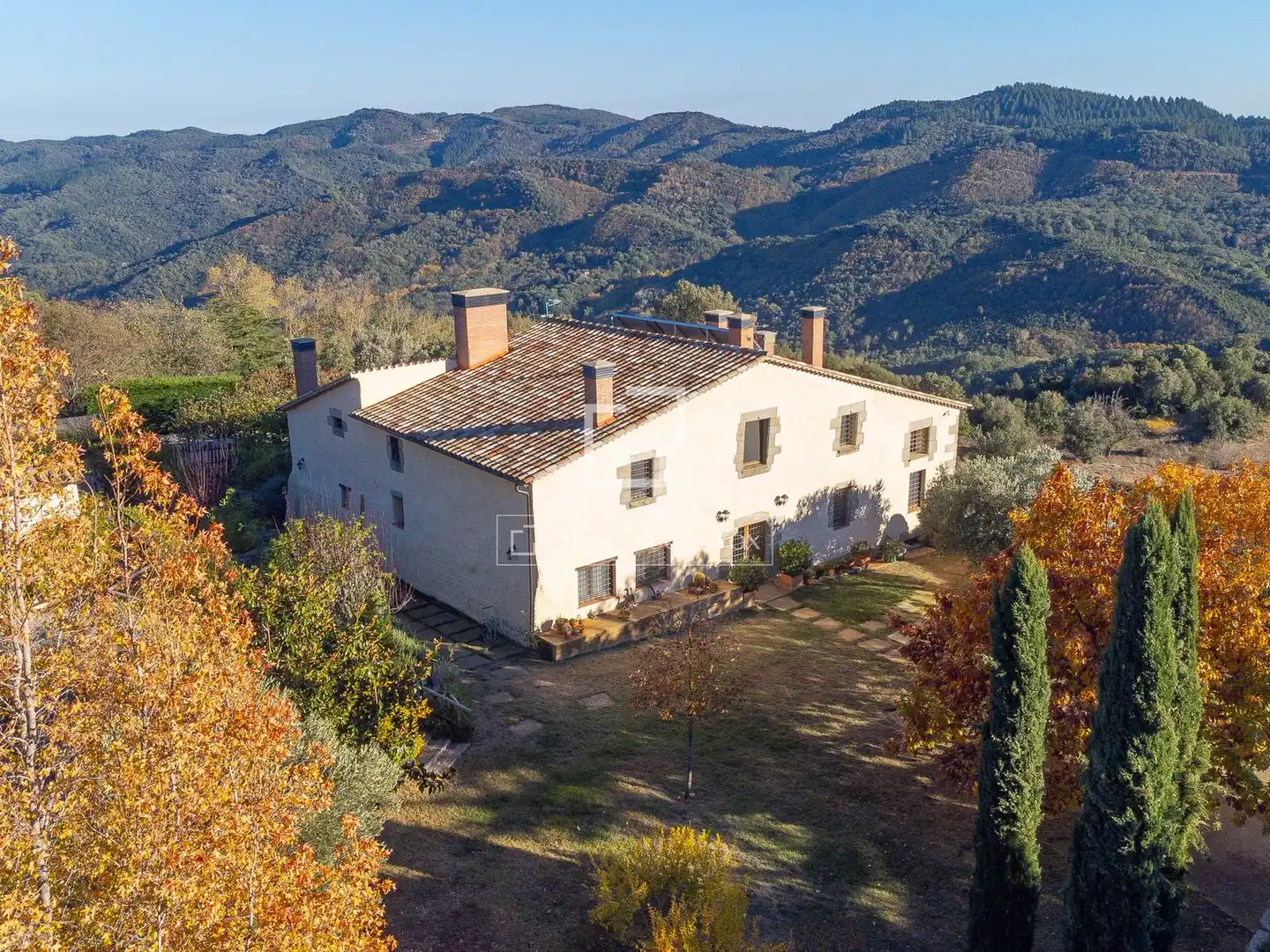 Vista exterior de Finca rústica en venda en Arbúcies amb Aire condicionat, Calefacció i Jardí privat