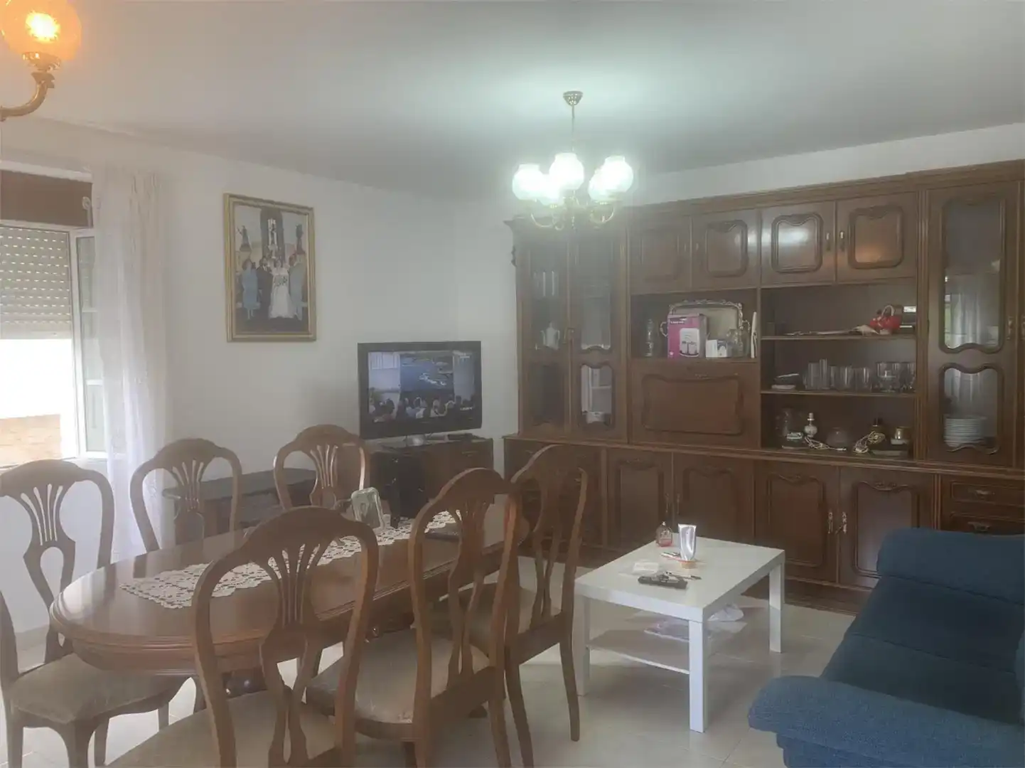 Sala de estar de Piso en venta en Aranga con Jardín privado, Trastero y Amueblado