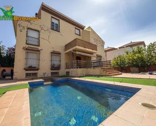 Exterior view of House or chalet for sale in Atarfe  with Heating, Private garden and Terrace