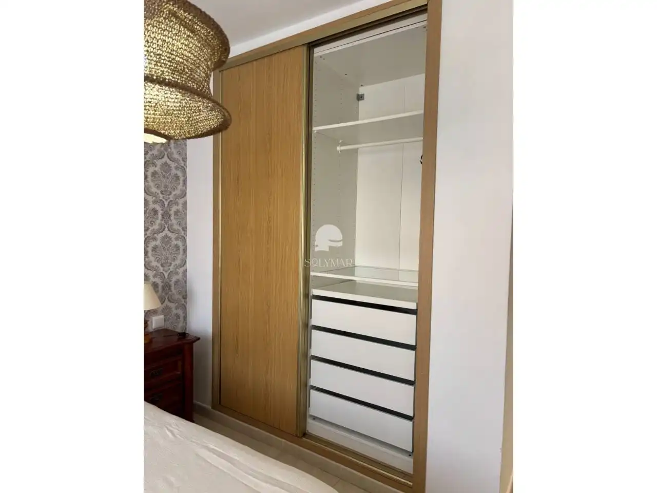 Schlafzimmer von Einfamilien-Reihenhaus zur Miete in Vélez-Málaga mit Klimaanlage, Terrasse und Möbliert