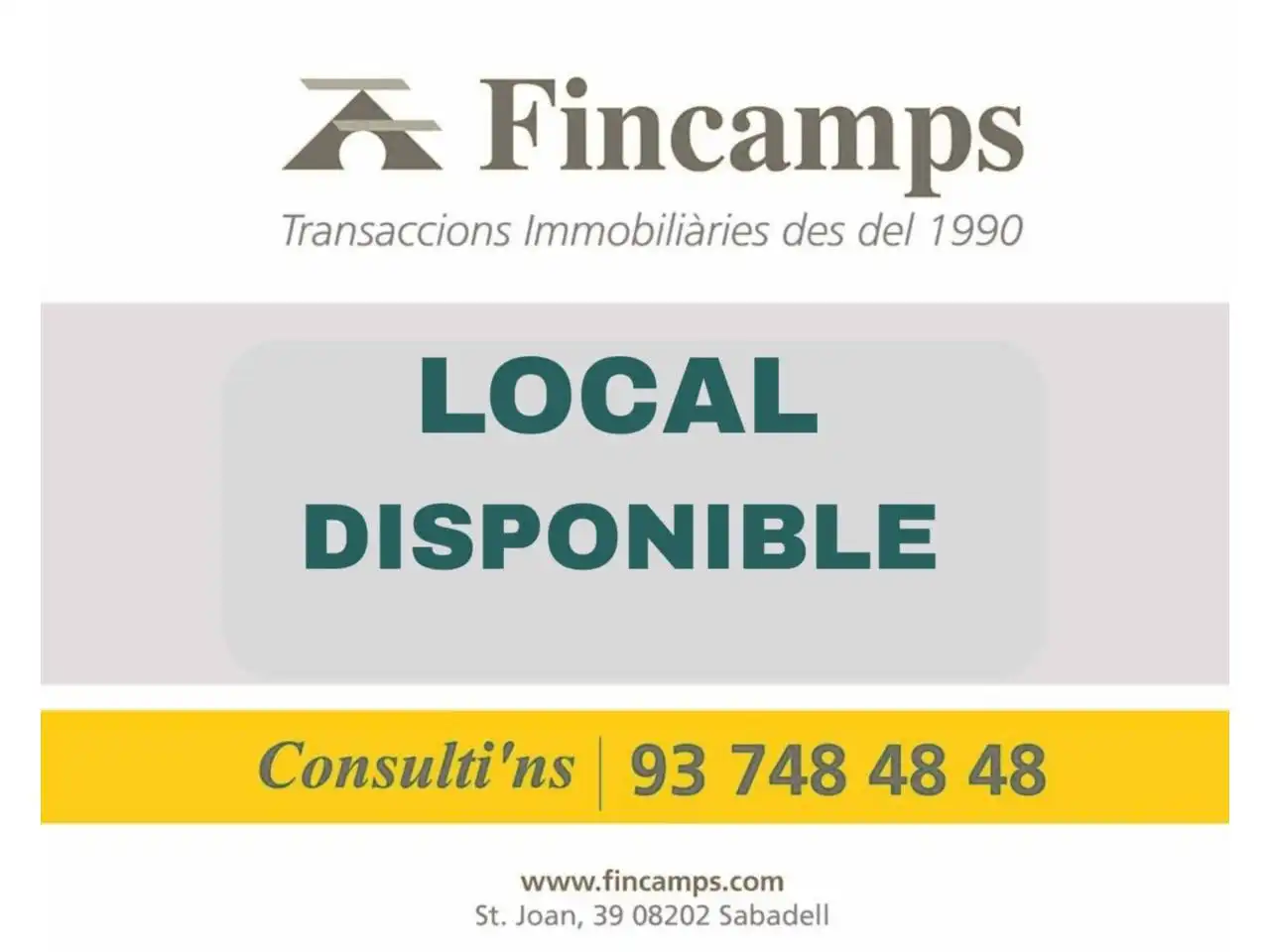 Local en venta en Sabadell