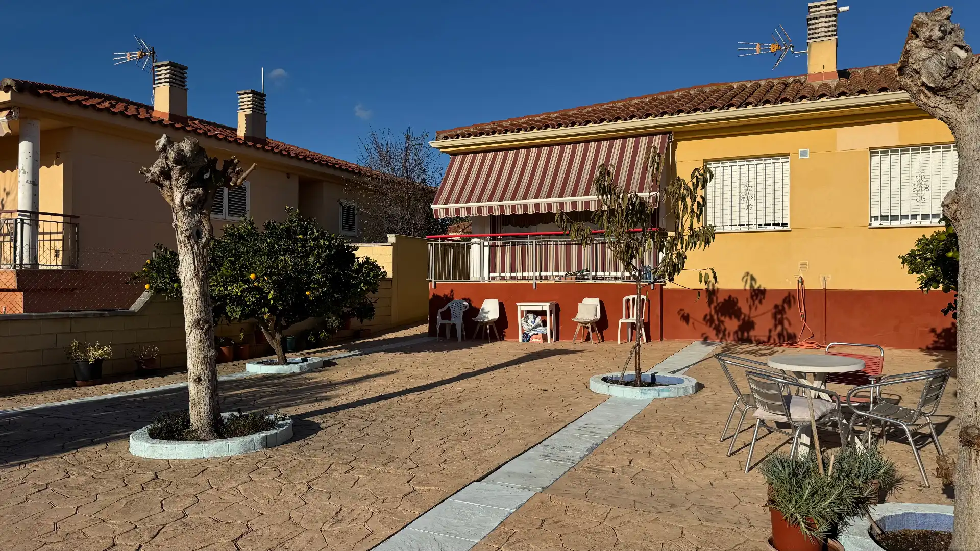 Exterior view of Detached homes for sale in La Riera de Gaià  with Air Conditioner, Heating and Private garden
