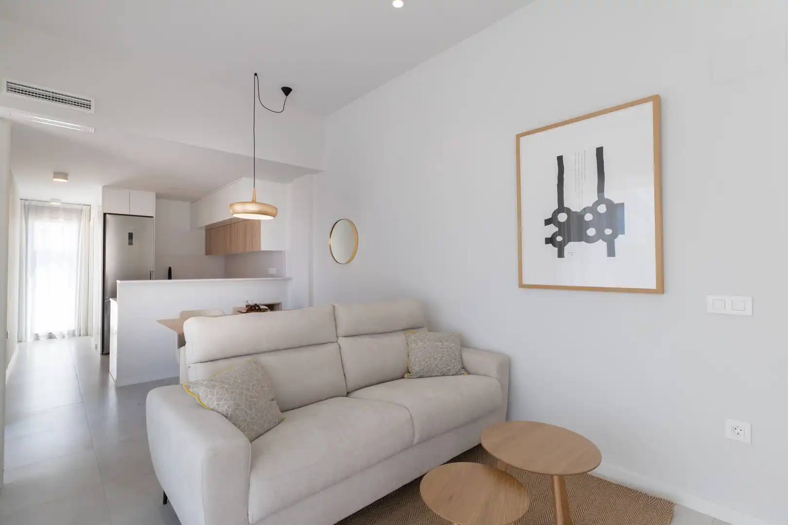 Living room of Houses for sale in El Verger  with Air Conditioner, Heating and Private garden
