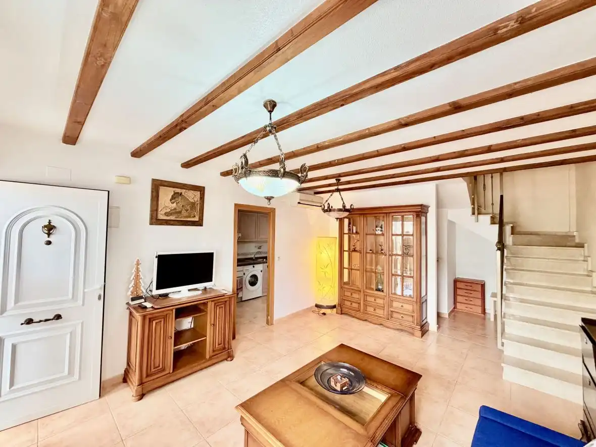 Sala de estar de Casa o chalet en venta en Santa Pola con Aire acondicionado, Calefacción y Terraza
