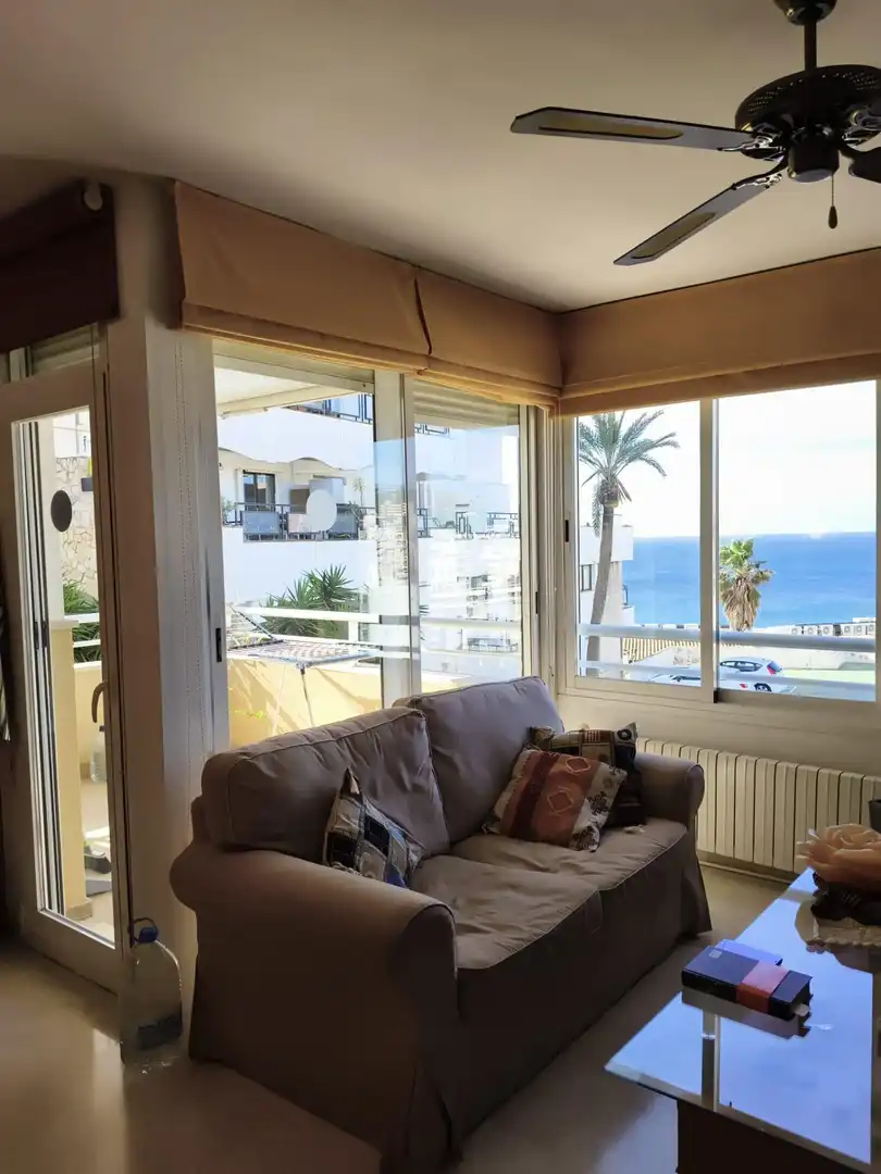 Living room of Attic for rent in  Palma de Mallorca  with Air Conditioner, Terrace and Storage room