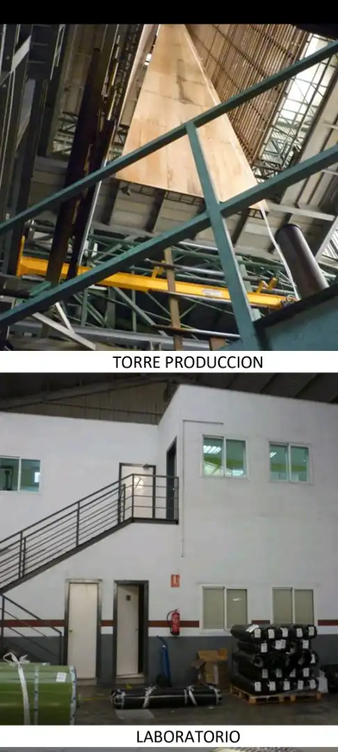 Vista exterior de Nave industrial en venta en La Mojonera con Alarma