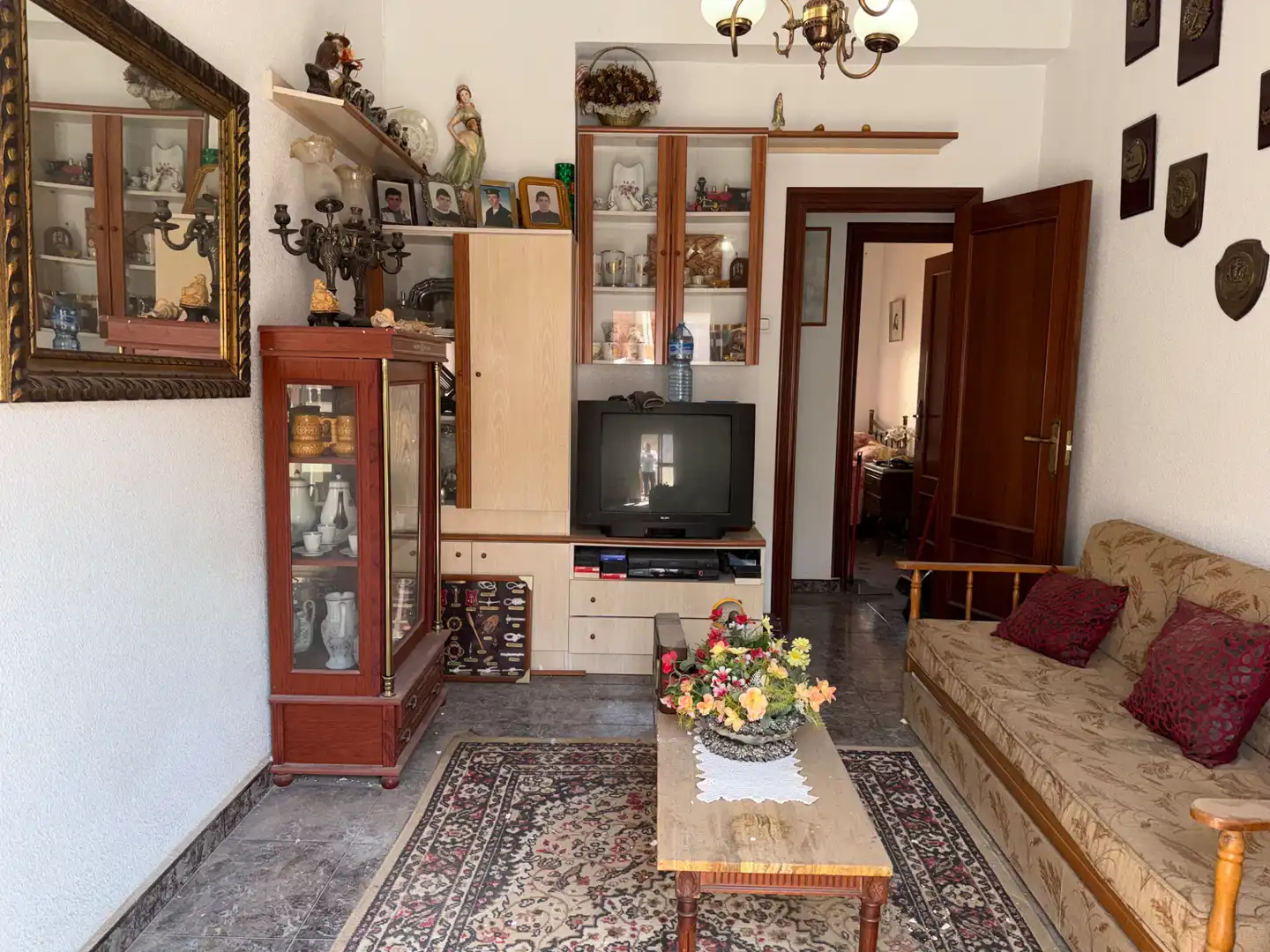 Sala de estar de Piso en venta en Cartagena con Aire acondicionado, Amueblado y Horno
