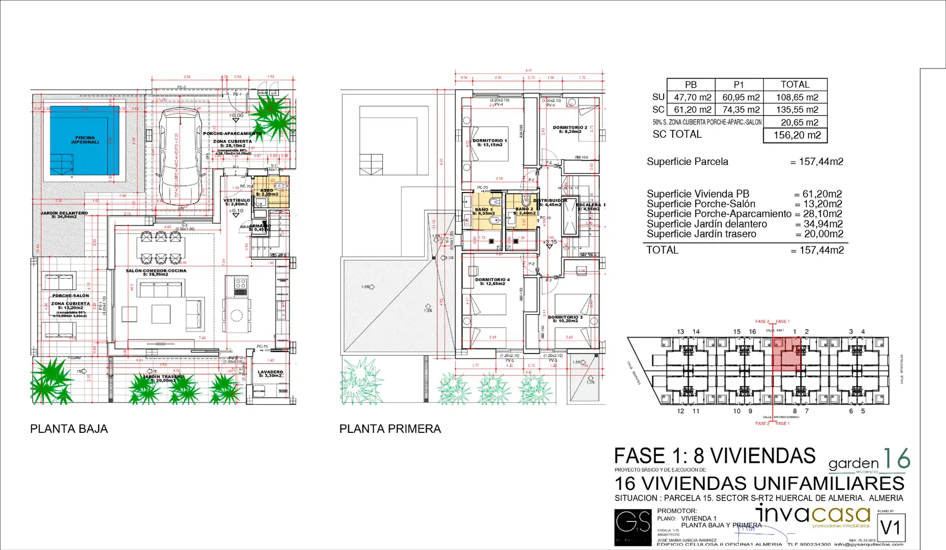 Casa adosada en venta en Huércal de Almería con Jardín privado y Terraza