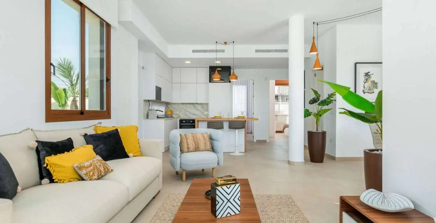 Sala d'estar de Casa o xalet en venda en Vera amb Aire condicionat, Terrassa i Piscina