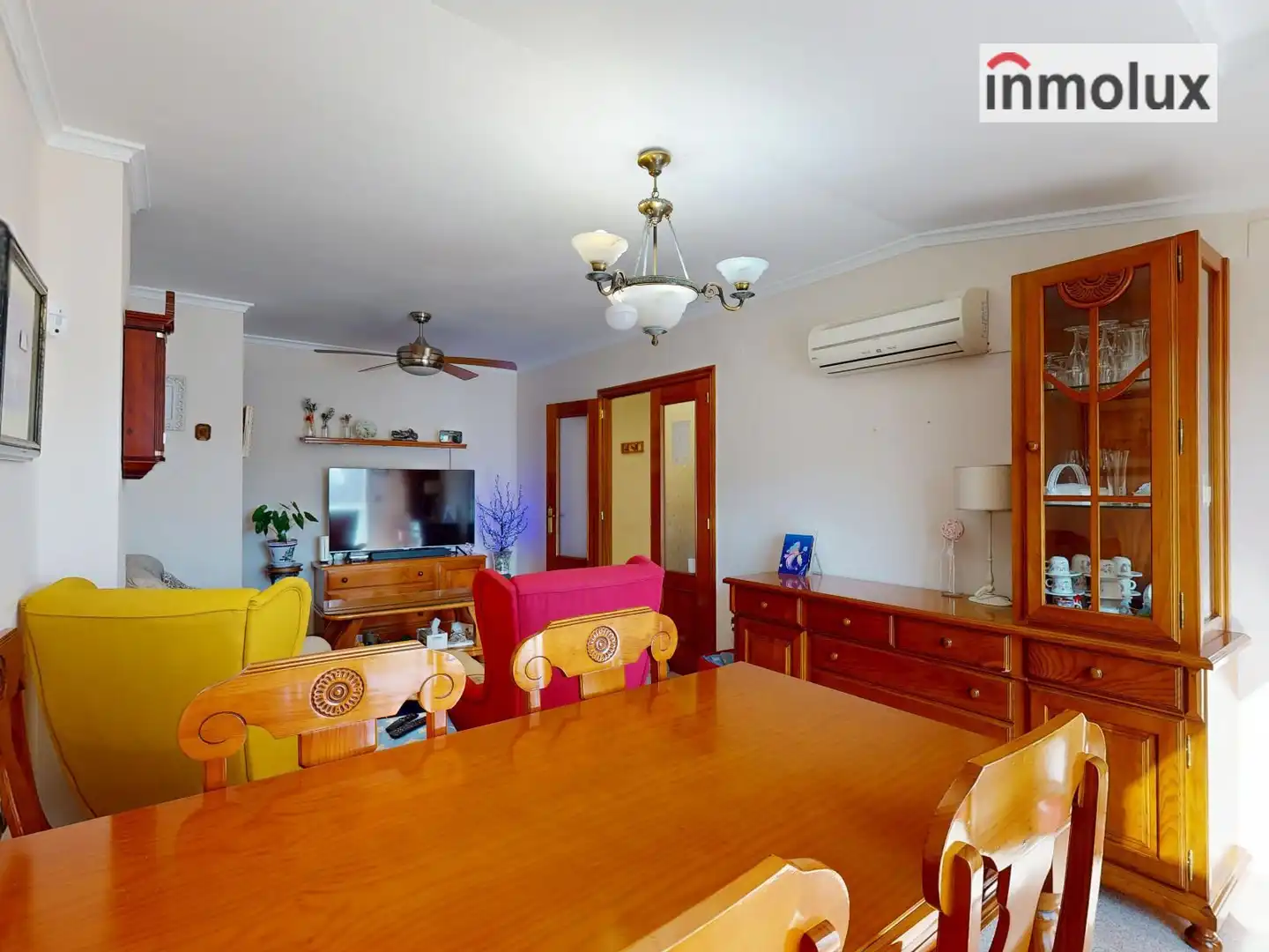 Esszimmer von Wohnung zum Verkauf in Villena mit Klimaanlage und Terrasse