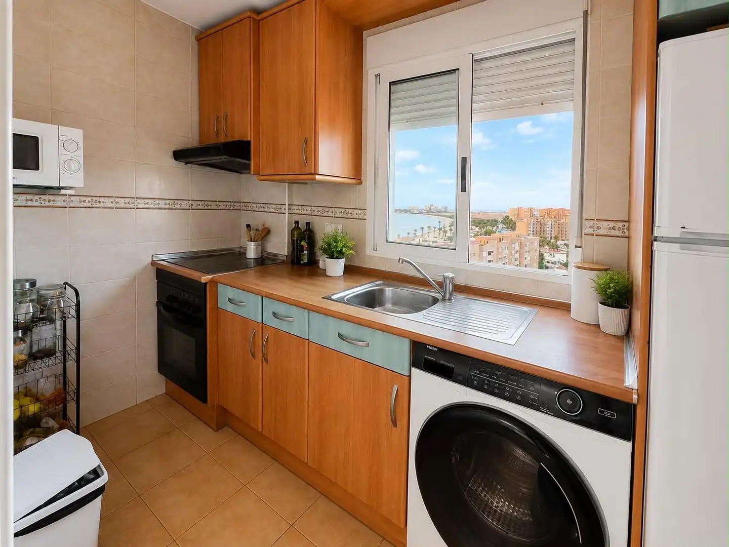Cuina de Àtic en venda en Cartagena amb Aire condicionat, Terrassa i Piscina comunitària