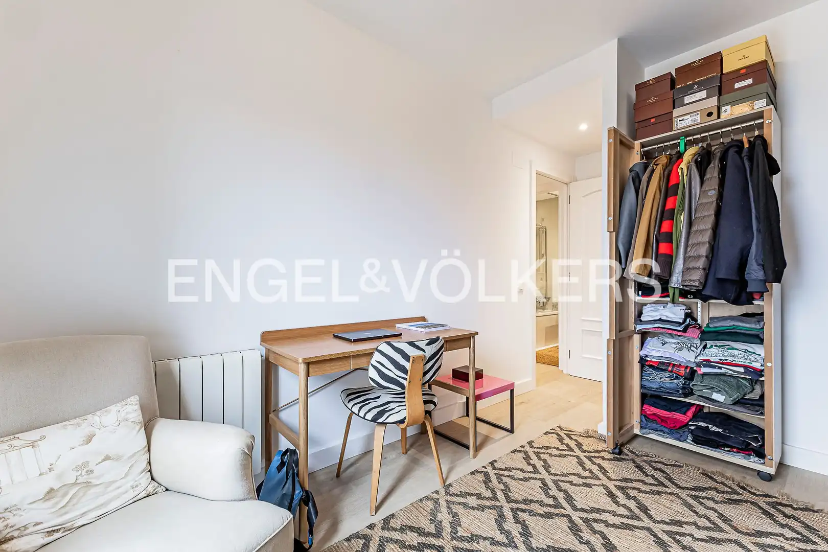 Schlafzimmer von Wohnung zum Verkauf in L'Hospitalet de Llobregat mit Klimaanlage, Heizung und Abstellraum