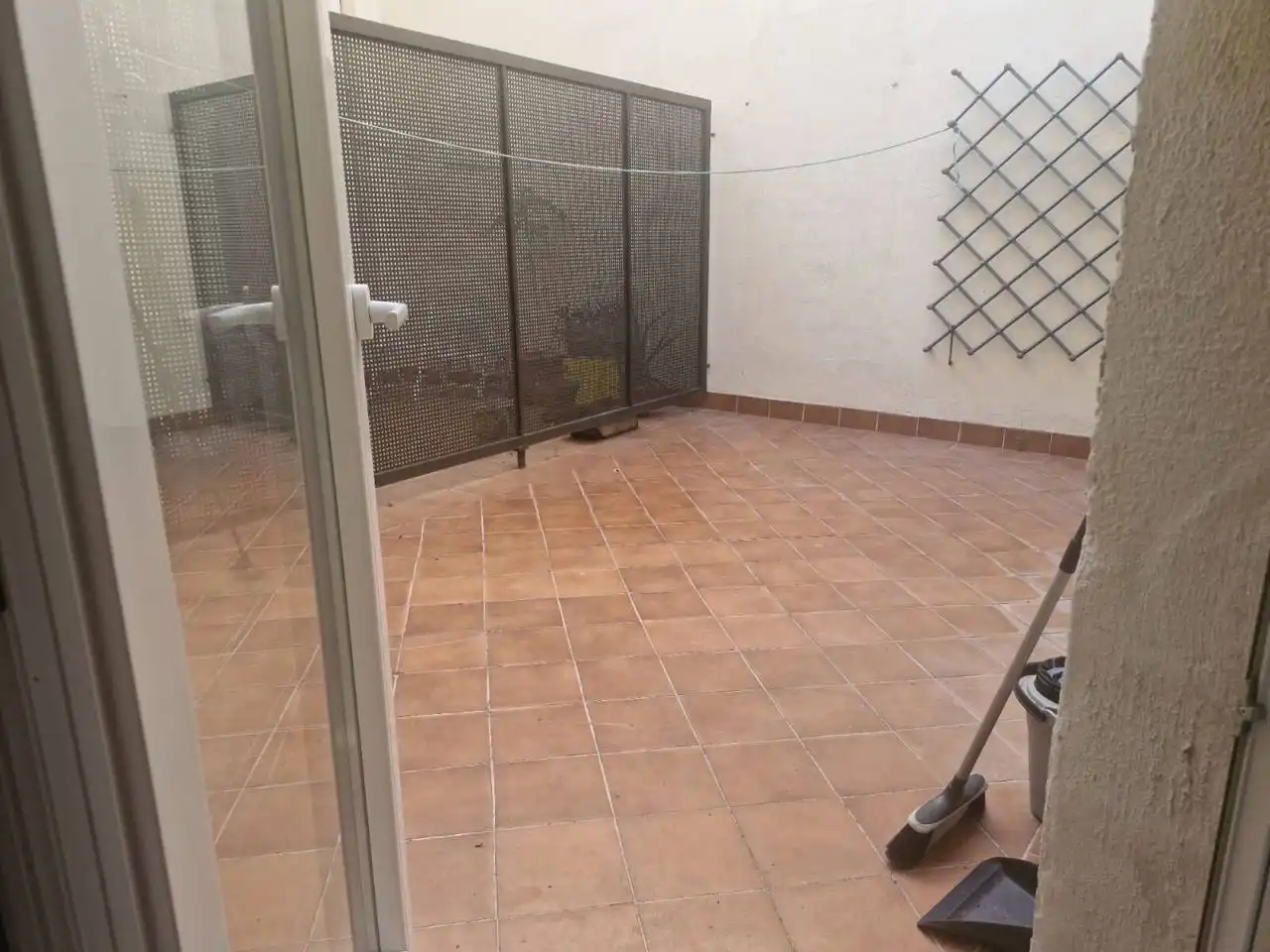 Terrace of Flat for rent in Toledo  with Air Conditioner, Heating and Furnished