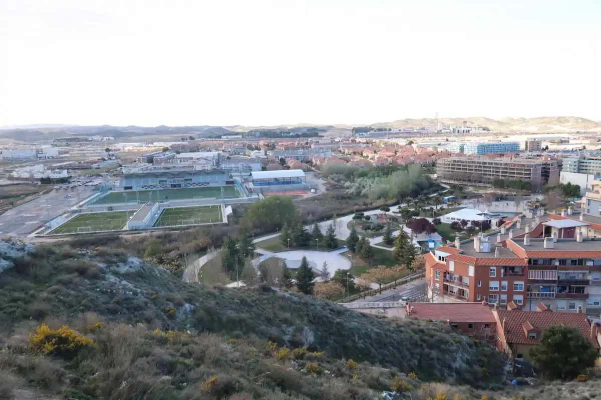 Vista exterior de Residencial en venta en Cuarte de Huerva