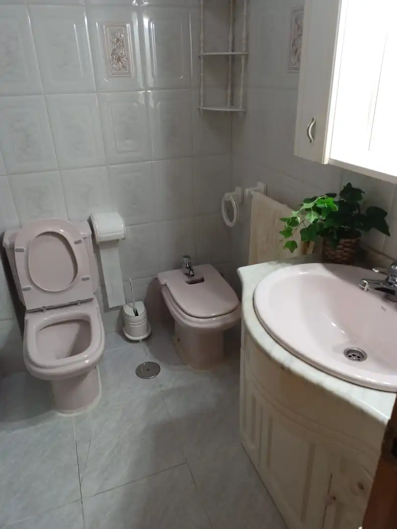 Bathroom of Flat for rent in Elche / Elx  with Air Conditioner and Furnished
