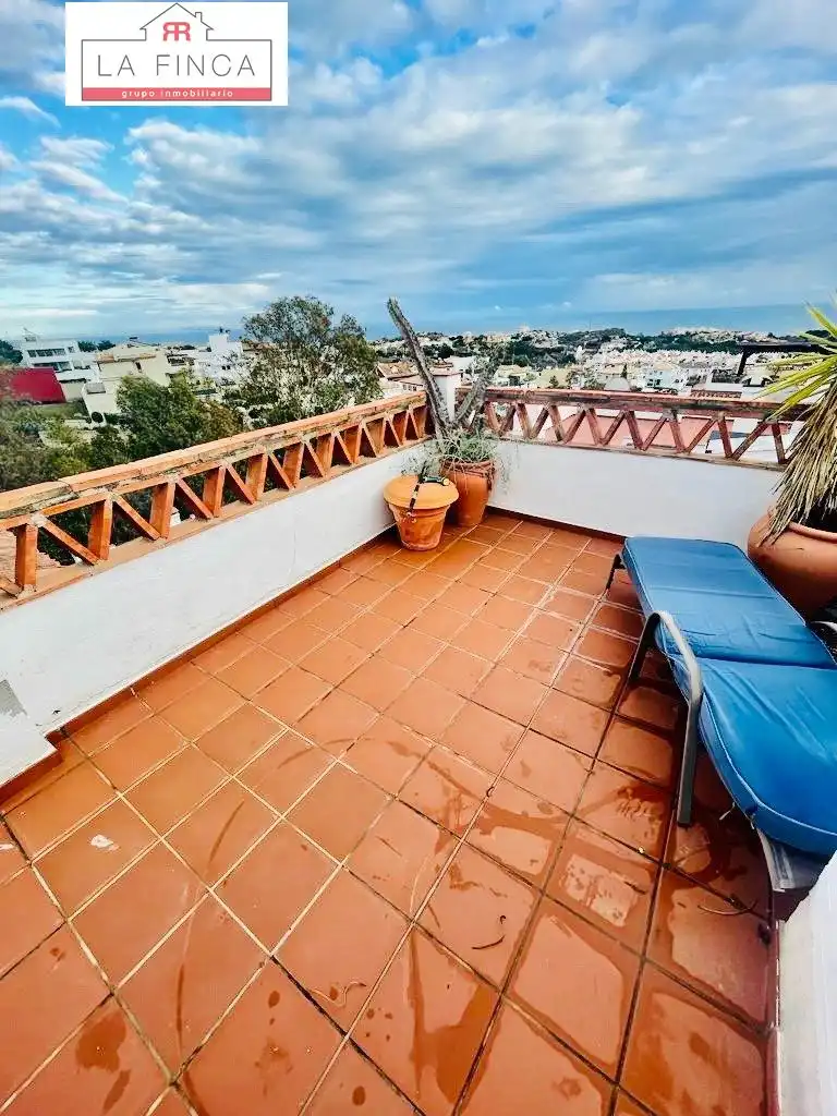 Terrace of Detached homes for sale in Benalmádena  with Air Conditioner, Terrace and Storage room