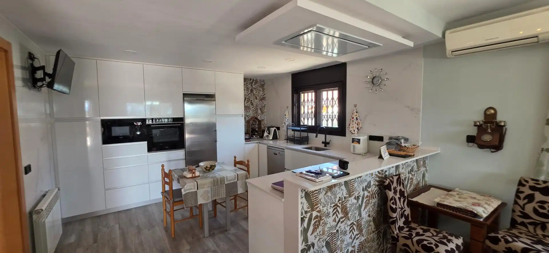 Cocina de Casa o chalet en venta en Fogars de la Selva con Aire acondicionado, Calefacción y Terraza