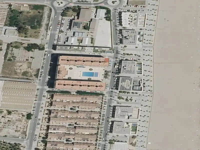 Vista exterior de Piso en venta en Alboraya