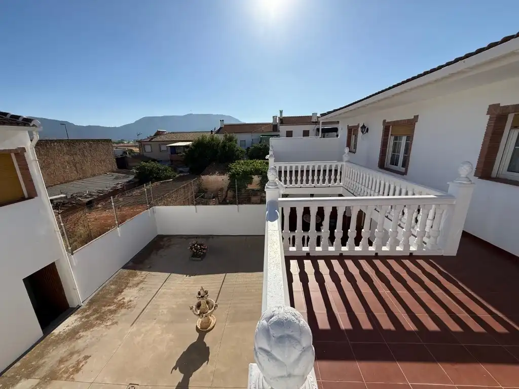 Exterior view of Houses for sale in Zafarraya  with Terrace, Storage room and Furnished