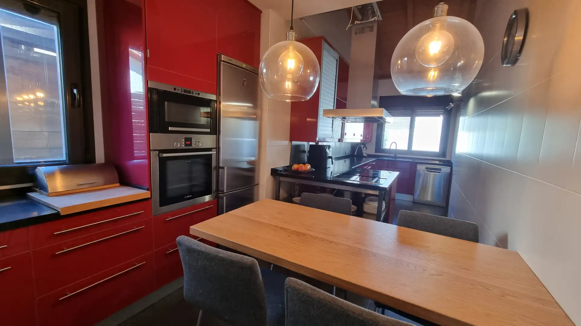 Kitchen of Houses for sale in Moralzarzal  with Heating, Private garden and Storage room