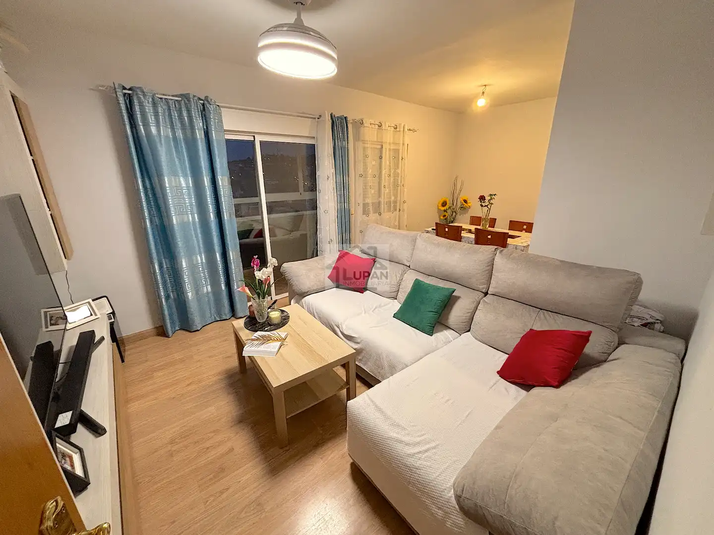 Sala de estar de Piso en venta en Collado Villalba con Calefacción, Parquet y Terraza