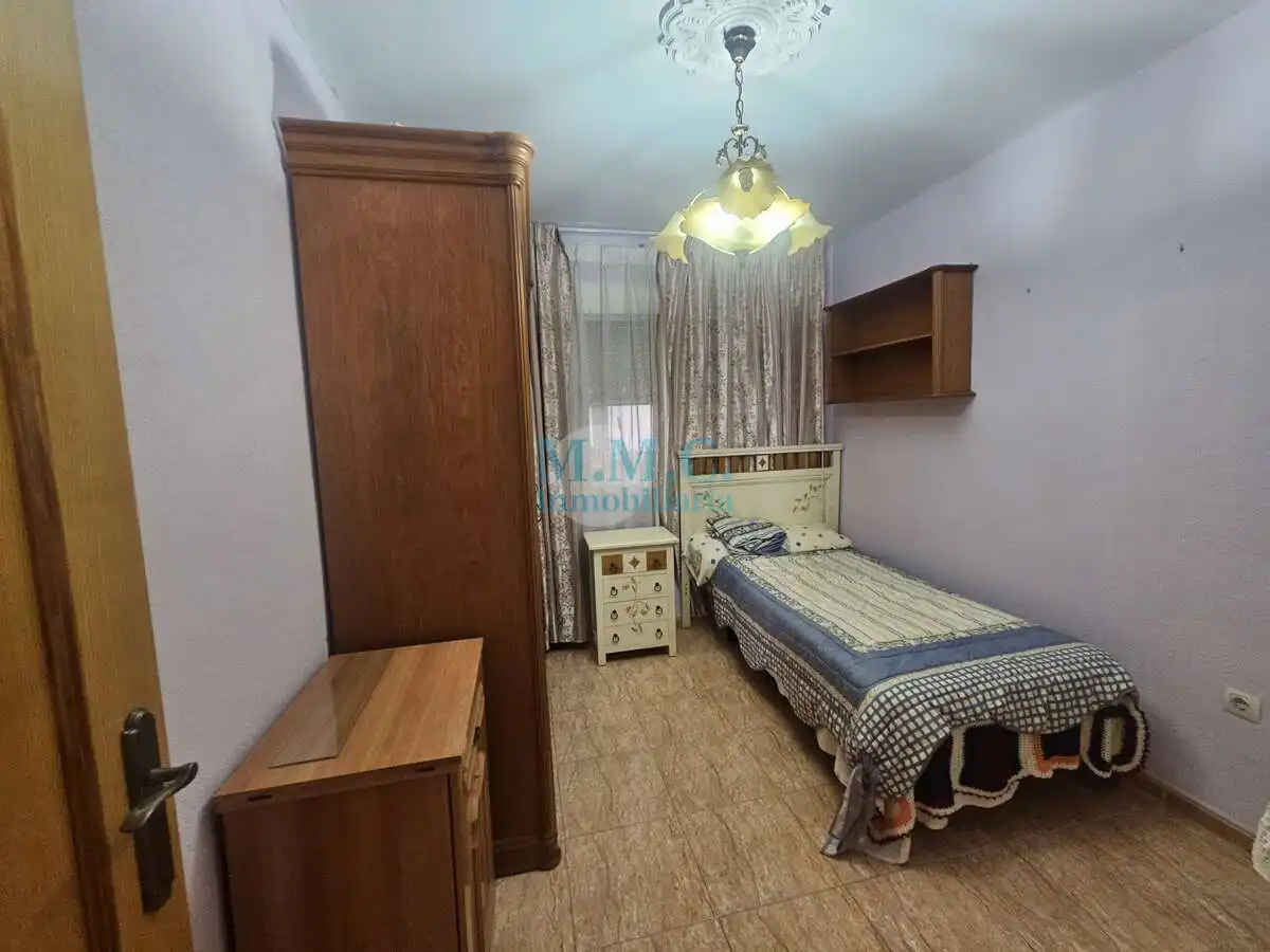 Bedroom of Flat for sale in Roquetas de Mar  with Air Conditioner, Terrace and Furnished