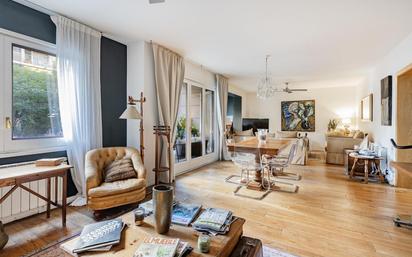 Living room of Flat for sale in  Barcelona Capital  with Terrace