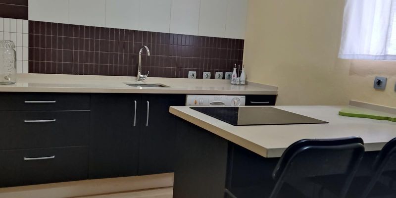 Cuina de Casa o xalet en venda en Chiclana de la Frontera amb Aire condicionat